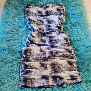 💕 Fashion Nova 💕 Strapless Black and White Dress